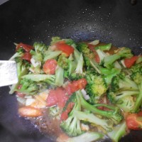 素炒西兰花的做法 图解6 -->