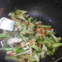 素炒西兰花的做法 图解8 -->