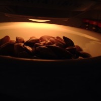 姜葱炒花甲的做法 图解1 -->