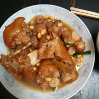 黄豆猪蹄煲-冬季暖身菜的做法 图解6 -->