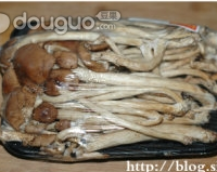 干锅茶树菇的做法 图解1 -->