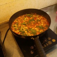陕西烩麻食的做法 图解9 -->