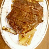 鲜嫩入味的烤羊排配土豆的做法 图解11 -->