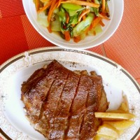 鲜嫩入味的烤羊排配土豆的做法 图解12 -->