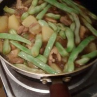 土豆炖豆角的做法 图解6 -->