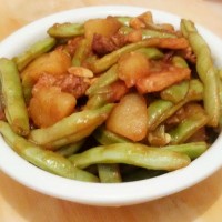 土豆炖豆角的做法 图解8 -->