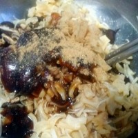 瑶柱香菇冬瓜糯米鸡的做法 图解4 -->