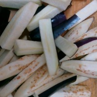 红烧茄子的做法 图解1 -->