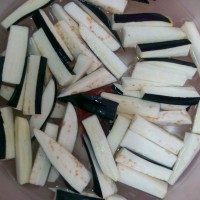 红烧茄子的做法 图解2 -->