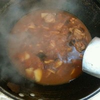 土豆烧排骨的做法 图解3 -->