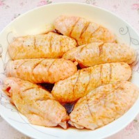 无烤箱版美味--椒香鸡翅的做法 图解3 -->