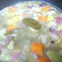 绿咖喱土豆鸡块的做法 图解13 -->