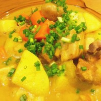 绿咖喱土豆鸡块的做法 图解16 -->