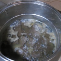 韭菜炒猪血的做法 图解7 -->