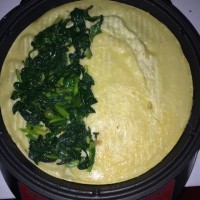 菠菜菜盒的做法 图解4 -->