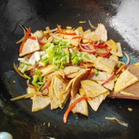家乡炒芋头的做法 图解8 -->