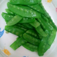 荷兰豆炒肉的做法 图解4 -->