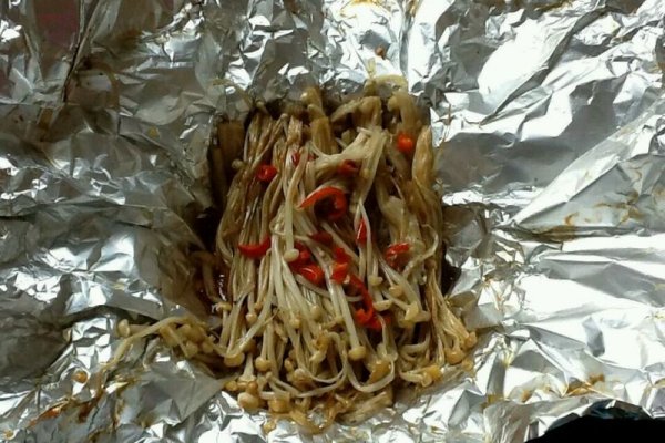 烤金针菇的做法