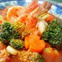 番茄烩西兰花的做法 图解3 -->