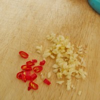 白灼菜心的做法图解2