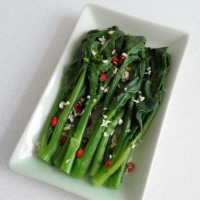 白灼菜心的做法图解3