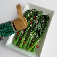 白灼菜心的做法图解4