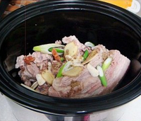 东北酸菜炖猪肉 的做法图解6
