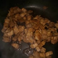 蒜苗炒五花肉的做法图解4