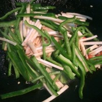 杏鲍菇炒肉丝的做法图解5