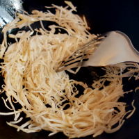 自制炒咸菜的做法图解4