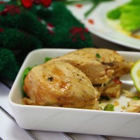 圣诞烤鸡肉的做法图解9