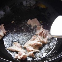 尖椒千张炒肉片的做法图解4