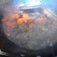 胡萝卜烧羊肉的做法图解11
