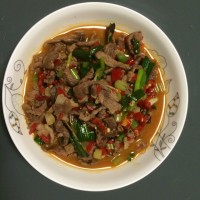 小炒肉的做法图解4