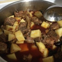 土豆烧排骨的做法图解7