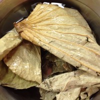 荷叶叫花鸡(盐焗味)的做法图解3