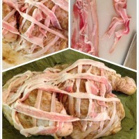荷叶叫花鸡(盐焗味)的做法图解6