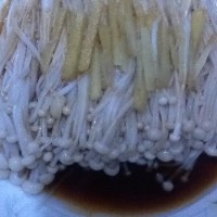 白灼金针菇的做法图解6
