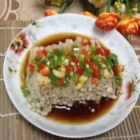 白灼金针菇的做法图解10