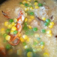 海鲜排骨砂锅粥的做法图解8