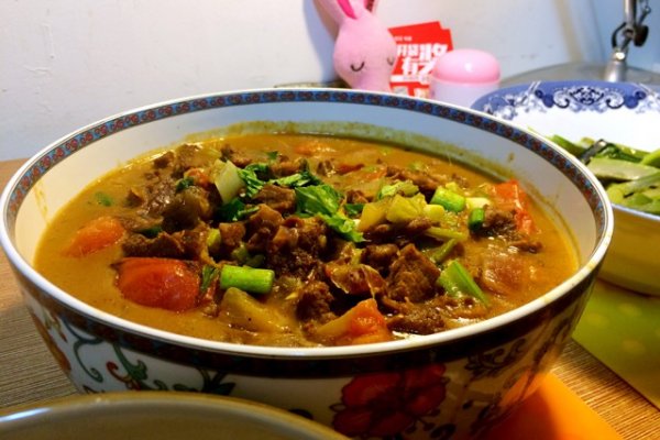 番茄咖喱牛肉的做法