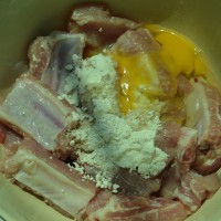 椒盐排骨的做法图解5