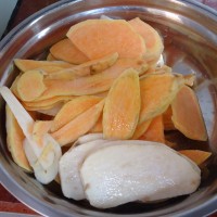 炸番薯片的做法图解2