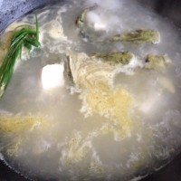宝宝辅食—昂刺鱼汤煮鱼面的做法图解5