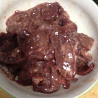 宁式溜肝尖的做法图解1