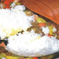 炒饭系列——咖哩炒饭的做法图解4