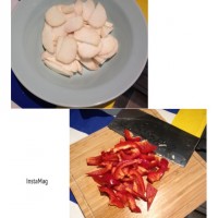 素食主义~养血补气的~木耳山药片的做法图解2