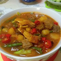 西红柿土豆炖牛腩的做法图解15