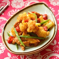 干煸菜花的做法图解11