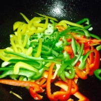 缤纷夏日--彩椒炒肉丝的做法图解8